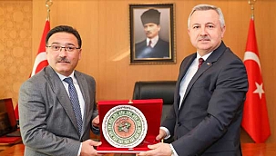 Moldova Ankara Büyükelçisi Dmitri Croıtor’dan Vali Çiçek’e Ziyaret