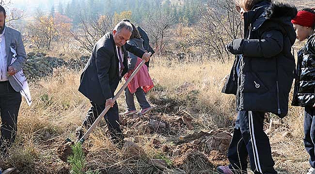 Talas'ta Şenlik Gibi Ağaçlandırma Günü
