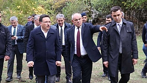 Vali Gökmen Çiçek'ten Kapuzbaşı ve Yeşilköy'e Ziyaret