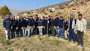 Yahyalı Aladağlar Yolu Ekşi Dut Mevkii’nde Fidan Dikimi