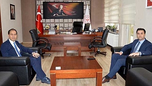 Yahyalı Kaymakamı Kaya’dan İl Sağlık Müdürü Erşan’a Ziyaret