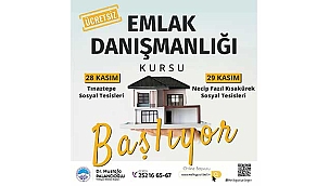 Yeni Meslek Sahibi Olmak İsteyenler İçin: “Emlak Danışmanlığı Kursu”