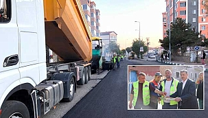 Yeşilhisar’da Sıcak Asfalt Çalışmaları Tamamlandı