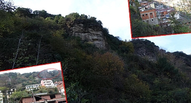 60 tonluk kaya tehdidi altındaki evlerine geri döndüler