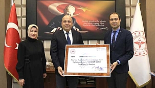 Anne Dostu Hastanelere Sertifikaları Teslim Edildi