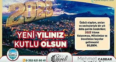 Başkan Cabbar’dan Yeni Yıl Mesajı