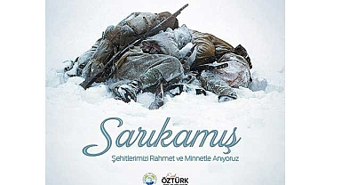 Başkan Esat Öztürk, Sarıkamış Şehitlerini Andı