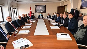 Başkan Güneş, 2022 Yılı Kuraklık Durum Değerlendirmesi Toplantısına Katıldı