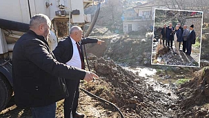 Başkan Öztürk Sel Gelen Dere Yataklarını İnceledi