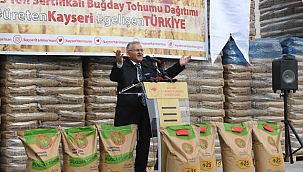 Büyükkılıç'tan Kırsala 1 Milyar TL'yi Aşkın Yatırım
