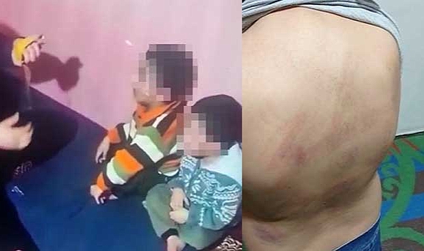 Çocuklarına işkence yapan anne- baba tutuklandı