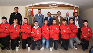 Develi Belediyespor Ragbi Takımı İlçe Protokolü ile Bir Araya Geldi