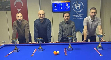 Handikaplı 3 Bant Bilardo Yarışması Sona Erdi