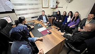 İl Başkanı Çopuroğlu’ndan Yıldırım Beyazıt Mahalle Muhtarlığına Ziyaret