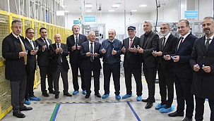 İl Başkanı Çopuroğlu ve Bakan Varank ASPİLSAN’ı Gezdi