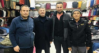 İlçe Başkanı Osman Turan, Esnaf Ziyareti Yaptı
