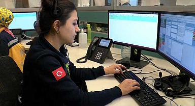 ÖZEL HABER- Kayseri 112 Acil Çağrı Merkezi yeni yılda da çalışıyor