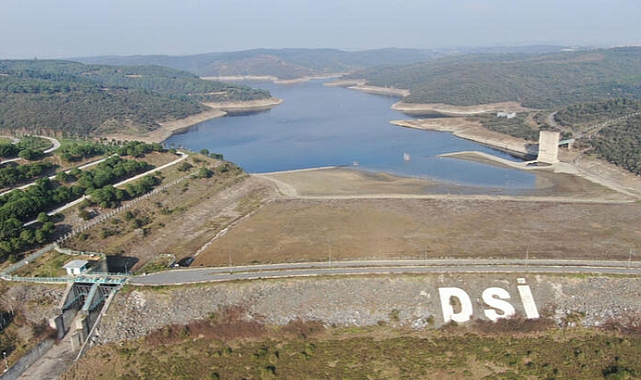 Alibeyköy Barajı son 10 yılın en düşük seviyesinde