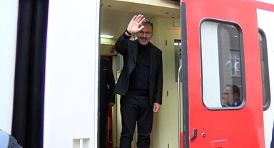 Bakan Kasapoğlu, Sarıkamış anması için Doğu Ekspresi ile yola çıktı