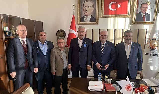 Başkan Güneş, AK Parti Grup Başkanvekili Elitaş ile Çiftçilerin Problemlerini Görüştü