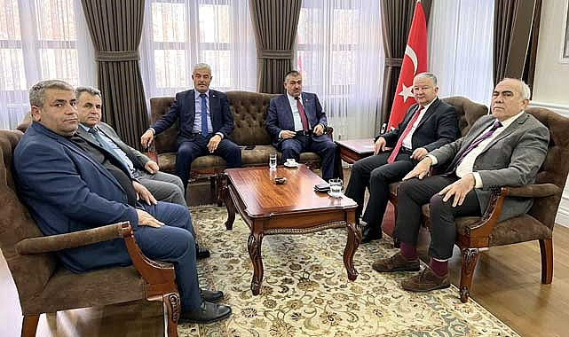 Başkan Güneş’ten Çankaya Kaymakamı Murat Duru’ya ziyaret