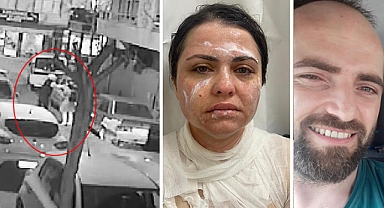 Bayrampaşa'da eski eşe kimyasal maddeli saldırı