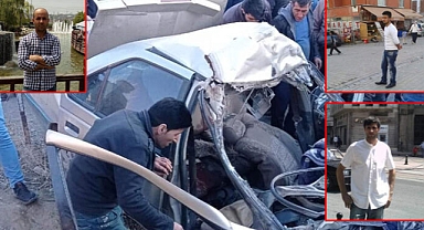 İran'da Türk vatandaşları kaza yaptı