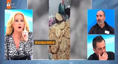 Müge Anlı, bacaklarıma bakma diyip patladı