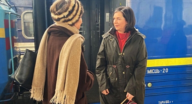 Almanya Federal Meclis Başkan Yardımcısı Eckardt, Kiev’de