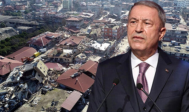 Bakan Akar: 25 bin Mehmetçik deprem bölgesinde görev yapıyor