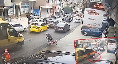 Eyüpsultan’da ayağı takılıp düşen kadın ölümden döndü