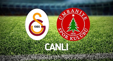 Galatasaray Ümraniyespor maçı canlı şifresiz izle