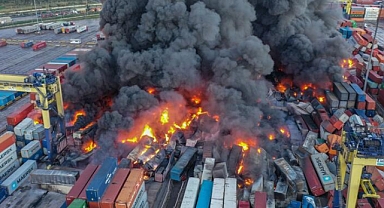 İskenderun Limanı'ndaki yangın söndürüldü