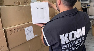 İstanbul merkezli 4 ilde kaçak elektronik cihaz operasyonu