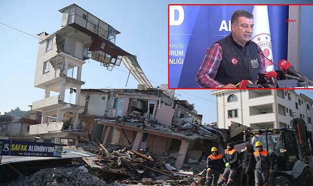 Orhan Tatar: İki depremin açığa çıkardığı enerji 500 atom bombasının enerjisine sahip