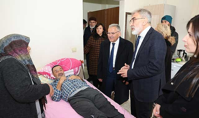 Büyükkılıç ve Yıldız’dan Depremzedelere Ziyaret