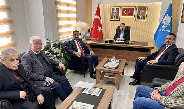 Dr. Avşar Aslan'dan Talas İlçe Başkanlığına Hayırlı Olsun Ziyareti