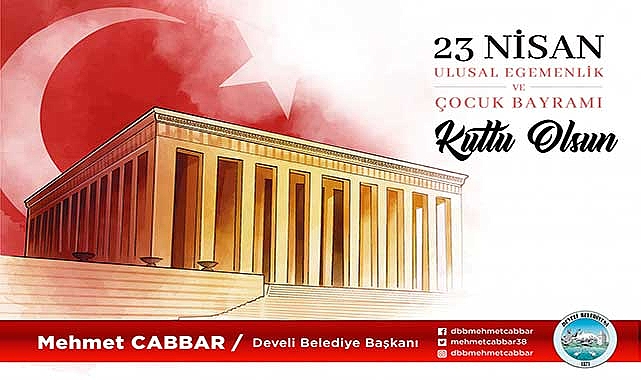 Başkan Cabbar’dan 23 Nisan Mesajı