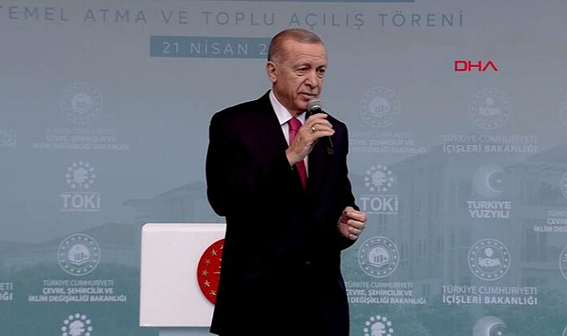 Cumhurbaşkanı Erdoğan'dan iki yeni kentsel dönüşüm müjdesi