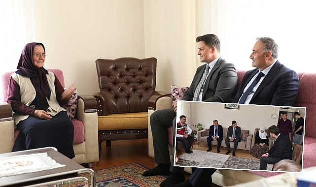 Develi İlçe Protokolünden Şehit Ailelerine Ziyaret