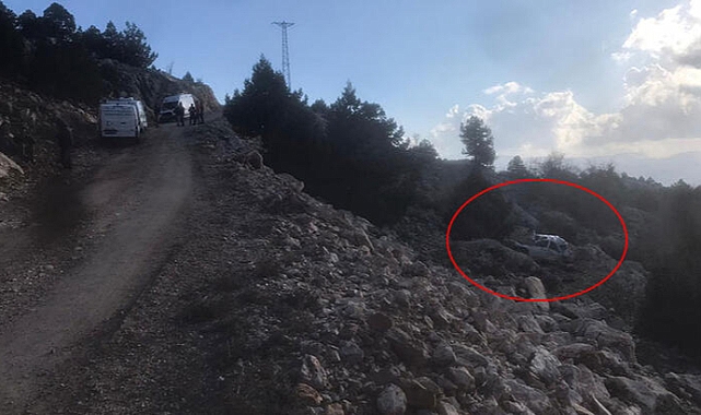 Mermer ocağı işçilerinin bulunduğu cip şarampole yuvarlandı: 5 ölü, 1 yaralı