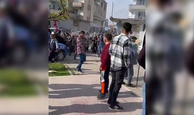 Şanlıurfa'da, seçim bürosu açılışı gerginliği: 12 gözaltı