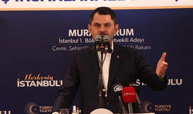 Bakan Kurum: ‘Büyük Dönüşüm Yeni Fikirtepe’ diyerek 12 bin konut inşa ediyoruz