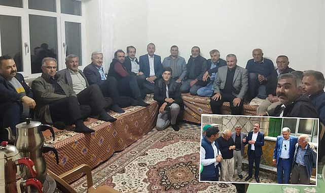 Başkan Davut Şahin, Mahalle Ziyaretlerine Devam Ediyor