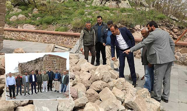 Başkan İlmek, Şem’un El Gazi Türbesinde İncelemelerde Bulundu