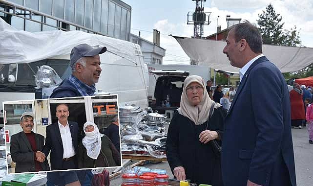 Başkan Şahin’den Çarşı ve Pazar Esnafına Ziyaret