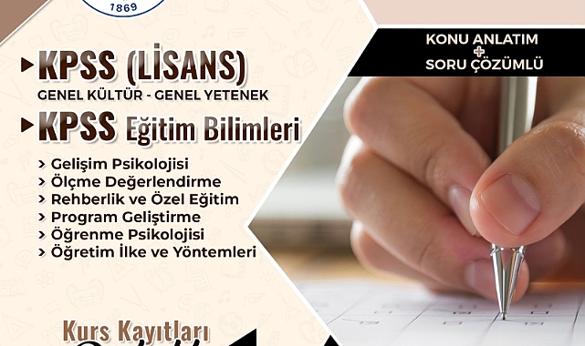 Büyükşehir KAYMEK, KPSS yolunda inlerce hayalin en güçlü desteçisi