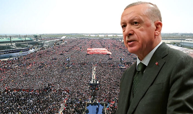 Cumhurbaşkanı Erdoğan’dan Büyük İstanbul Mitingi paylaşımı