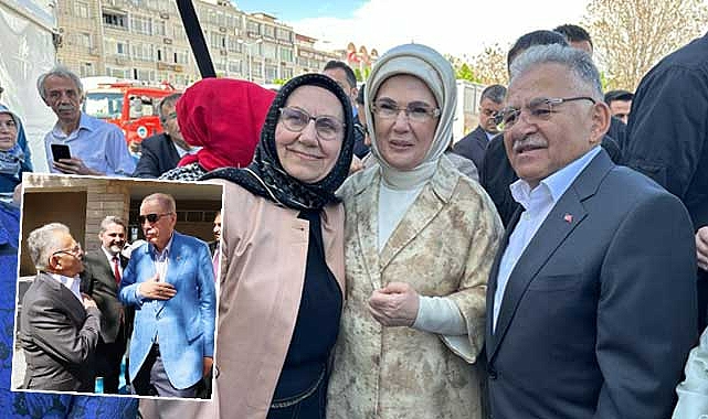 Cumhurbaşkanı Erdoğan'dan Büyük Mitingde Başkan Büyükkılıç'a Teşekkür