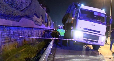 Maltepe'de alkollü sürücü yol bakım ekibinin arasına daldı; 4 ölü, 1 yaralı